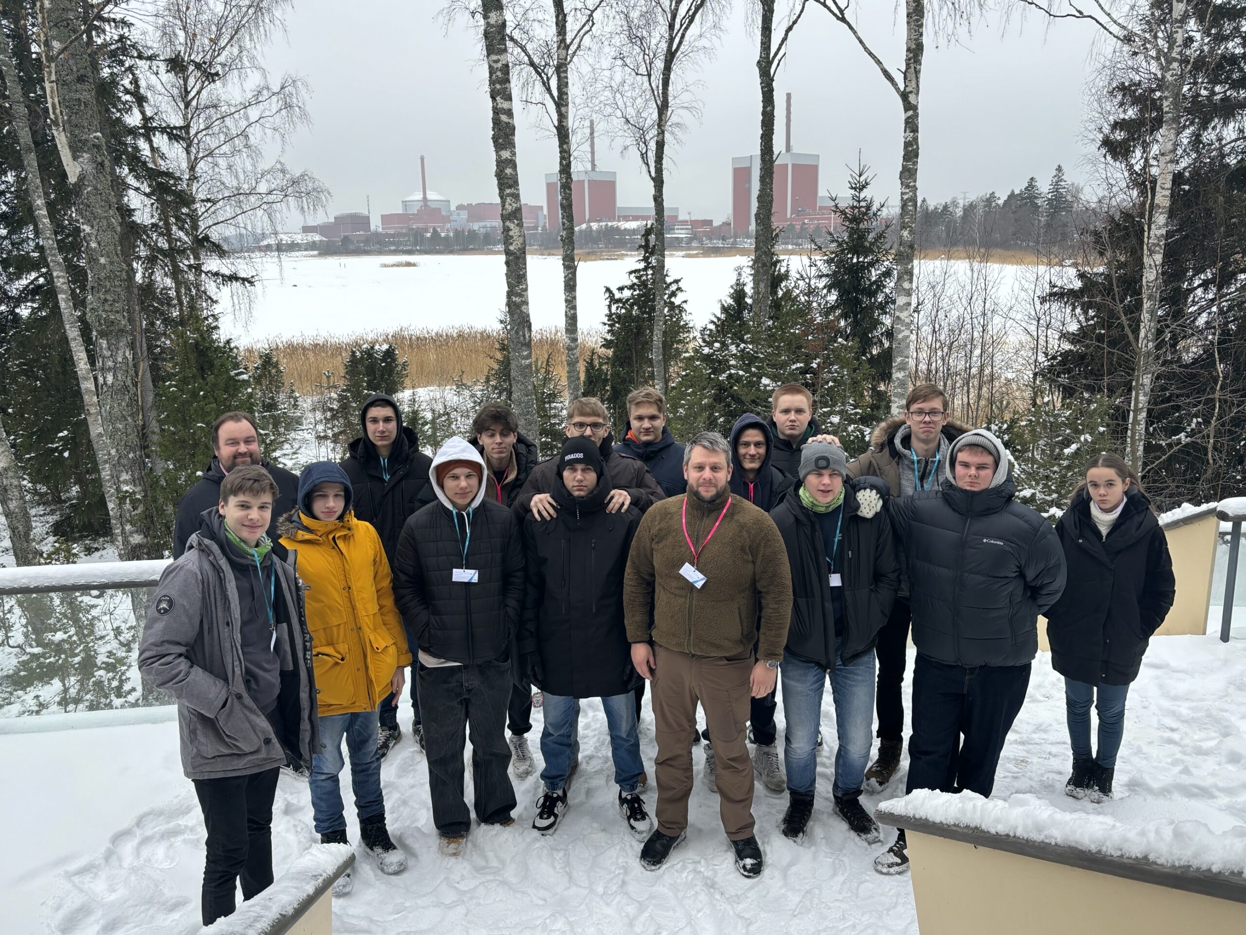 Sisetööde elektriku eriala õpilased külastasid Olkiluoto tuumaelektrijaama